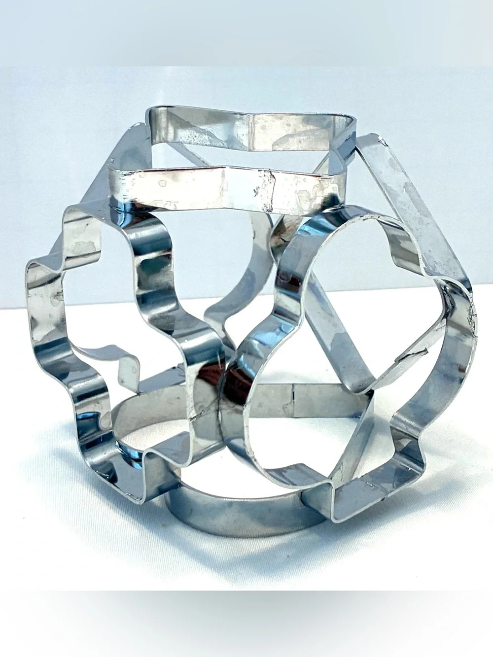 Vintage (1960’s) Tomado ~ Holland, 6-sided metal cookie cutter.